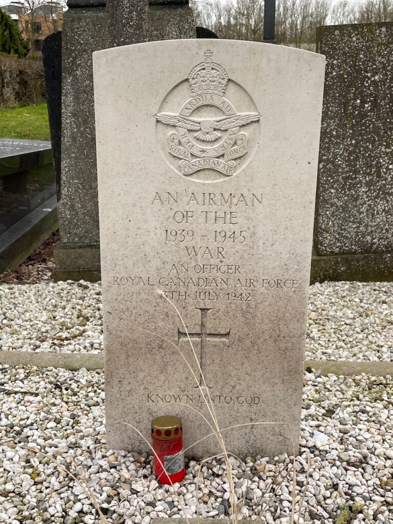 Grafsteen van een onbekend soldaat.