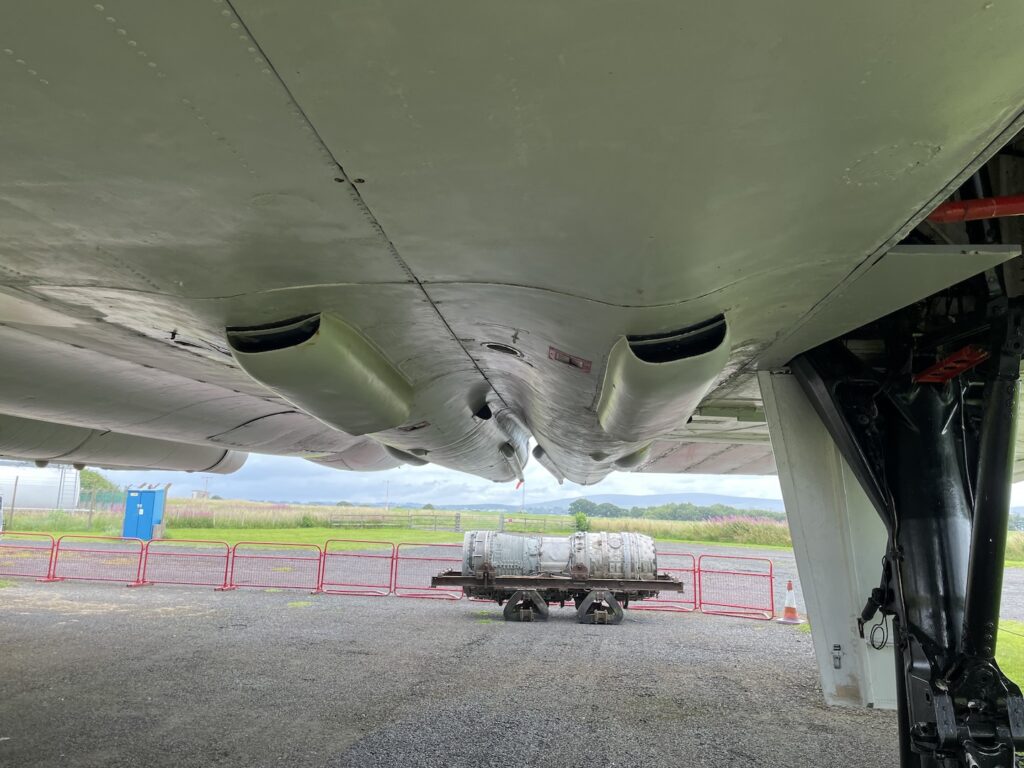 Air intakes Avro Vulcan.