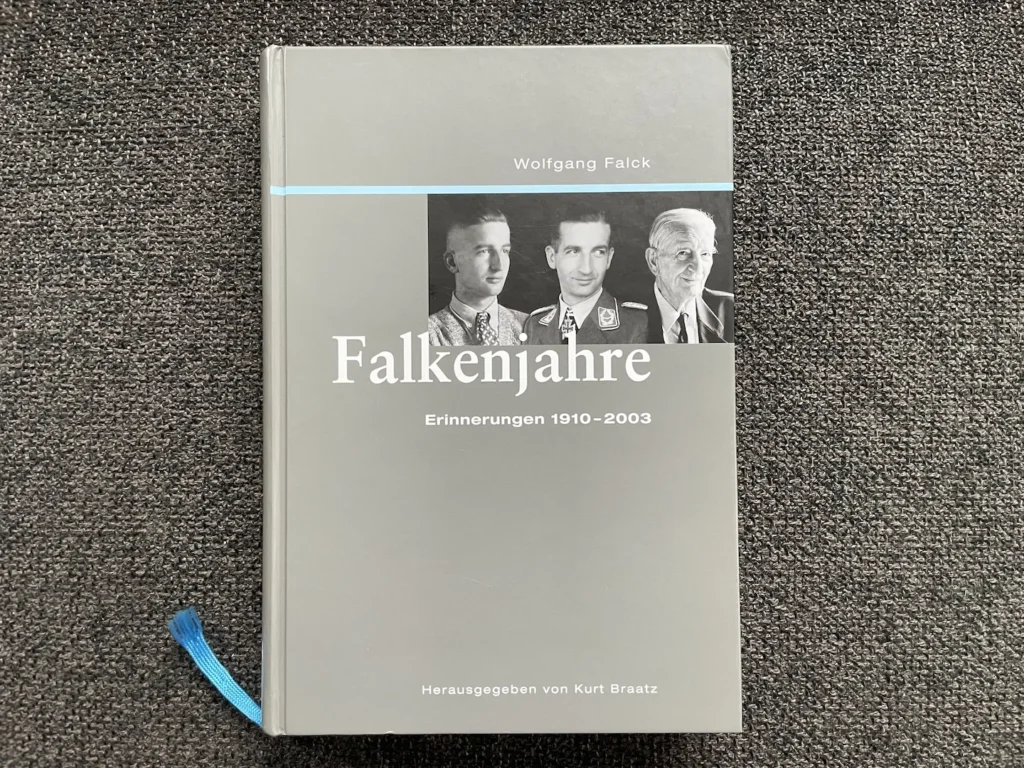 Boek met titel Falkenjahre.