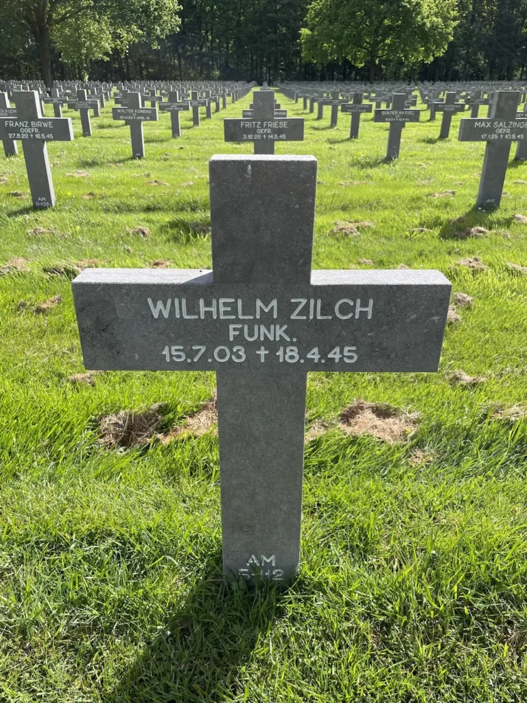Grafsteen Wilhelm Zilch.