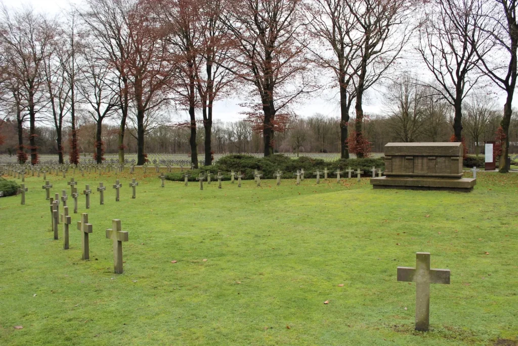 Graven uit de Eerste Wereldoorlog.