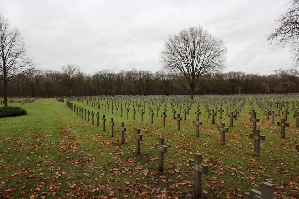 Duitse militaire begraafplaats Ysselsteyn.
