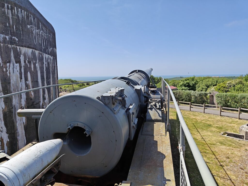 De kamer van de Krupp K5.