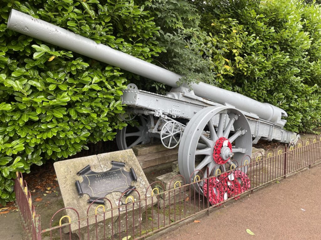 Krupp Kanon in Beamish museum.