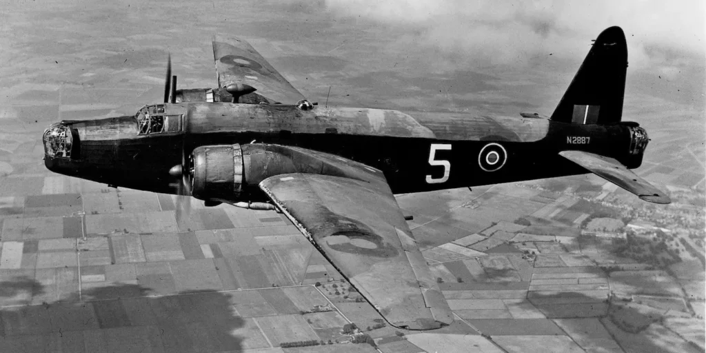 Vickers Wellington bommenwerper.