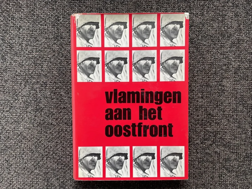 Boek met titel Vlamingen aan het Oostfront.